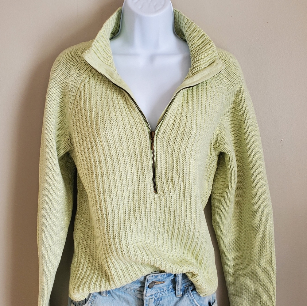 Liz Claiborne Light Green Sweater